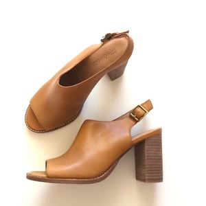 Madewell Slingback Heeled Mule